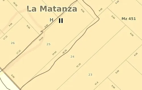 Terreno en venta en Bolivar 1600, Ramos Mejia, La Matanza, GBA Oeste, Provincia de Buenos Aires