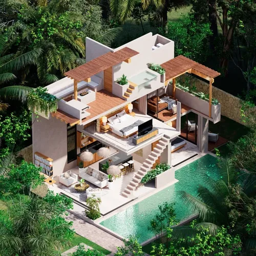 Casa en venta en Cercanía de La Veleta, La Veleta, Tulum, Quintana Roo