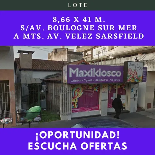 Terreno en venta en Av. Boulogne Sur Mer al 1300, Ciudad Madero, La Matanza, GBA Oeste, Provincia de Buenos Aires