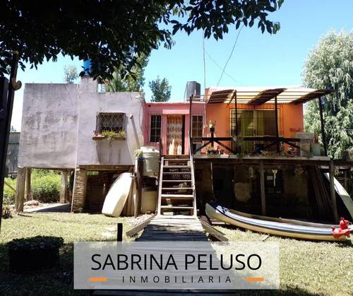 Casa en venta en Muelle Amazonas sobre rio Lujan, Tigre, GBA Norte, Provincia de Buenos Aires