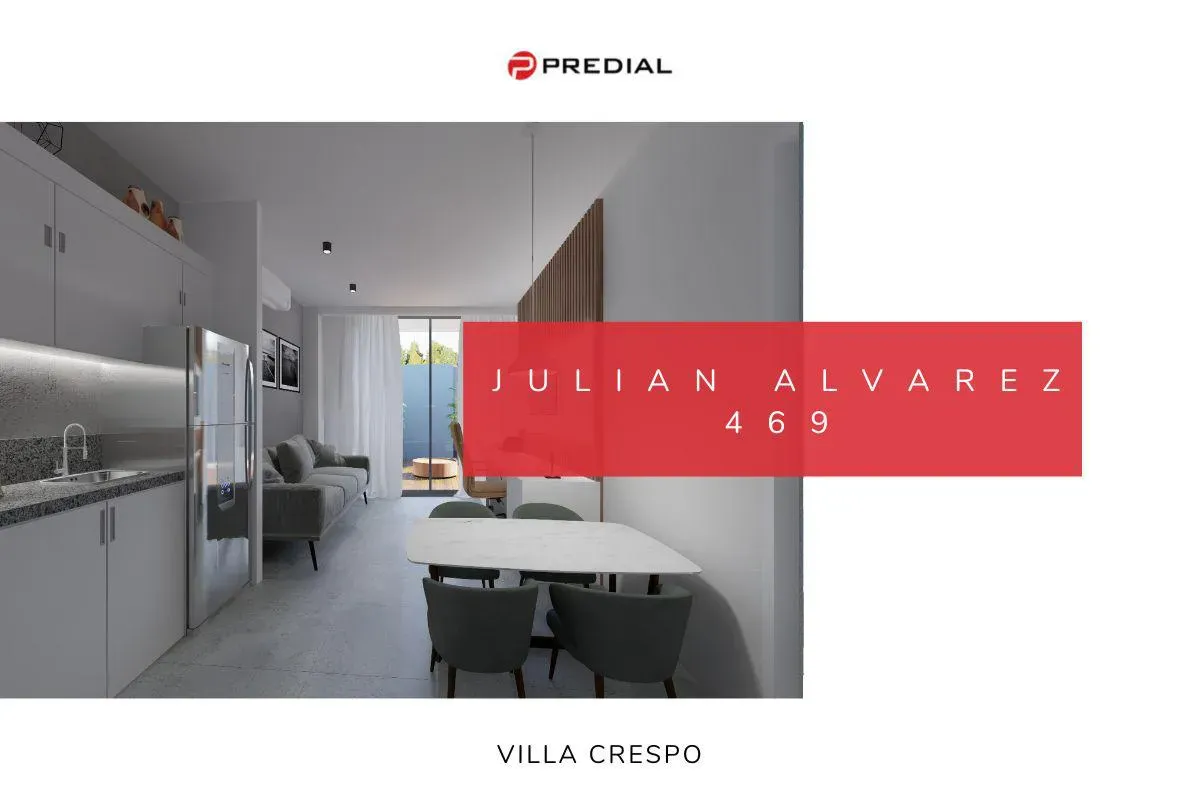 Julián Álvarez 469 - 8° 2 Departamento en Venta en Villa Crespo