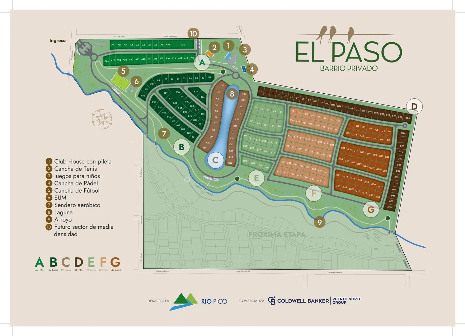 Lanzamiento Barrio El Paso - Del Viso - Excelente Financiación Terreno en Venta en Pilar