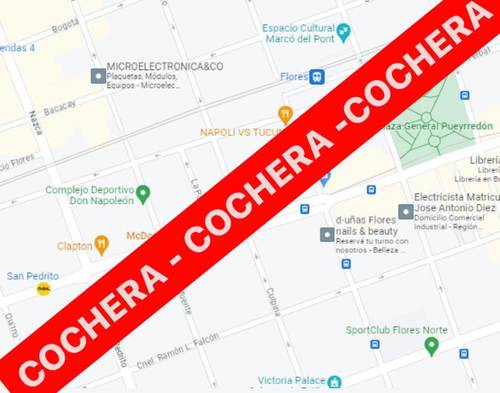 Cochera en venta en Av. Rivadavia 7200, Flores, CABA