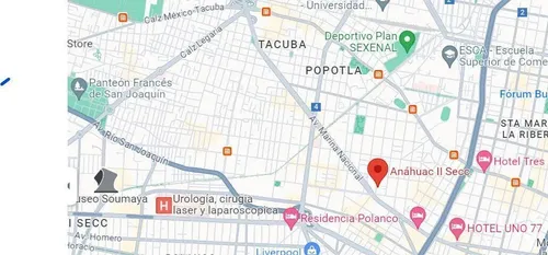 Lote en venta en Cercanía de Anáhuac II Sección, Anahuac II Sección, Anahuac, Miguel Hidalgo, Ciudad de México