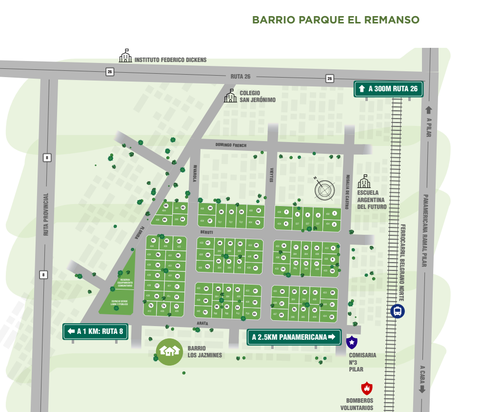 Terreno en venta en Barrio Parque El Remanso - Del Viso, Partido de Pilar, Del Viso, Pilar, GBA Norte, Provincia de Buenos Aires