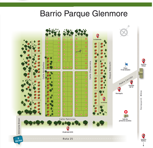 Terreno en venta en Barrio Parque Glenmore - Zelaya, Pilar, Pilar, GBA Norte, Provincia de Buenos Aires